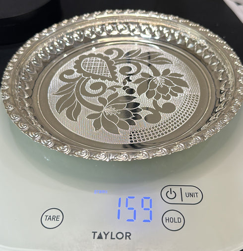 Pure Silver Design Plate 159g